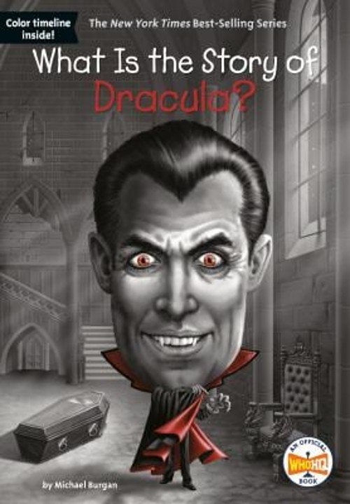 What Is the Story of Dracula? Paperback Michael, Who HQ Burgan