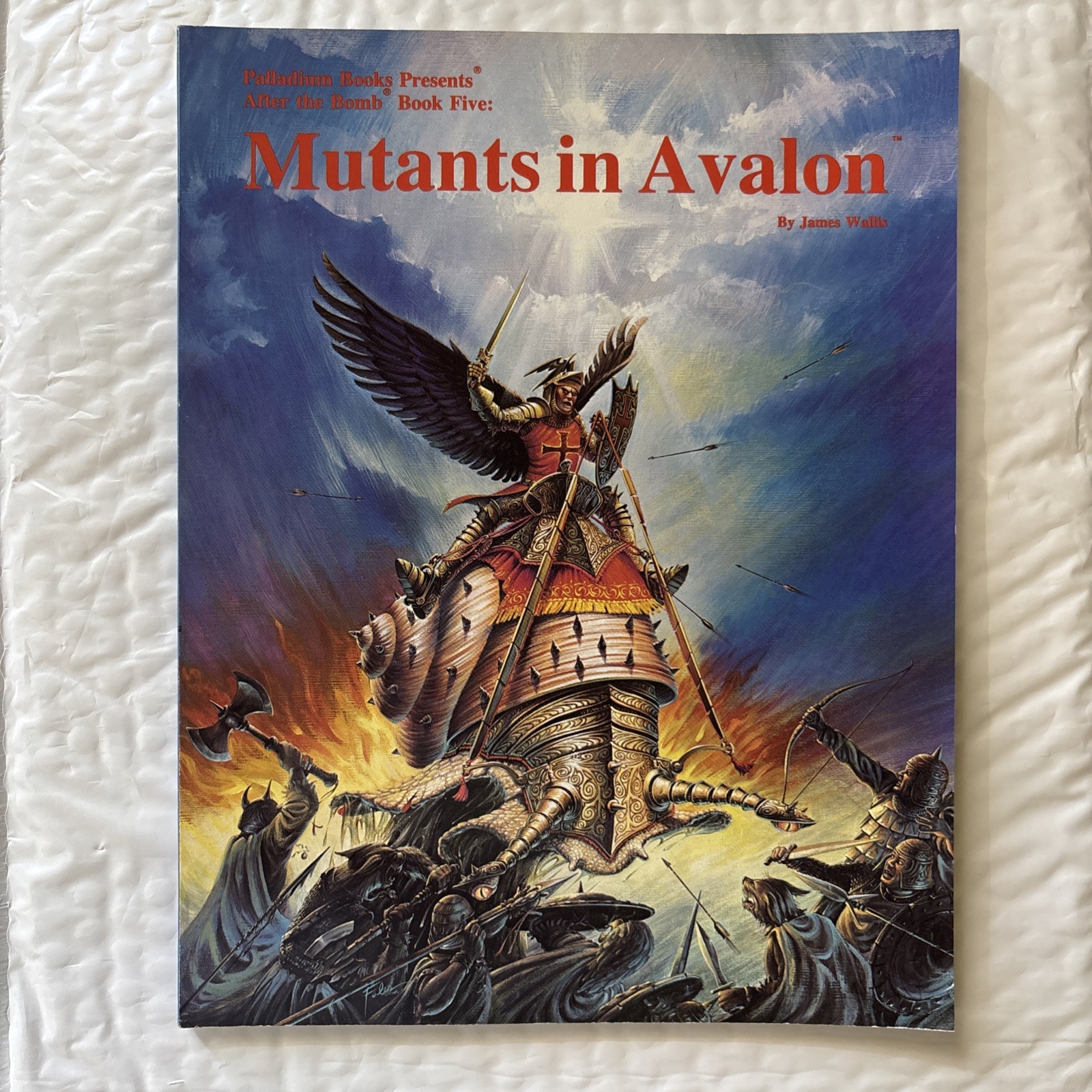 Palladium Books Presents After the Bomb Book 5 Mutants In Avalon 513 TMNT