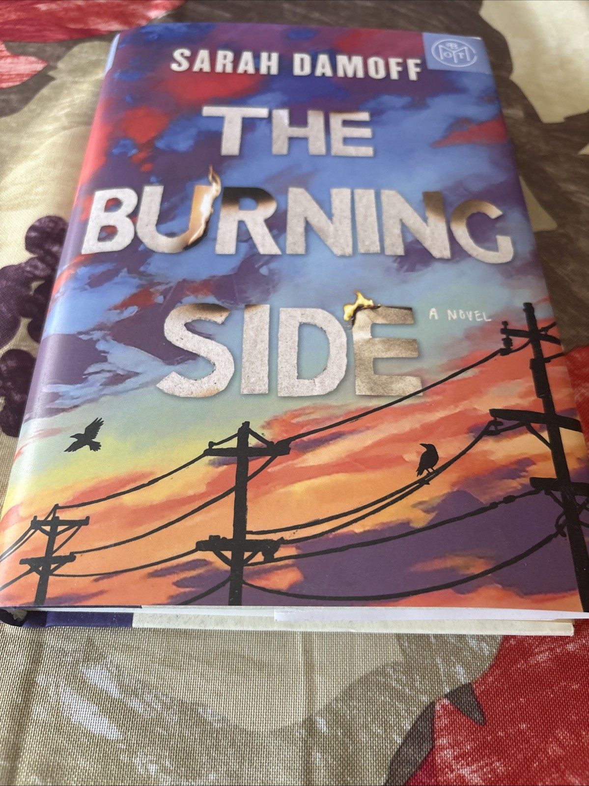 The Burning Side by Sarah Damoff (2026, Hardcover Book. Brand New