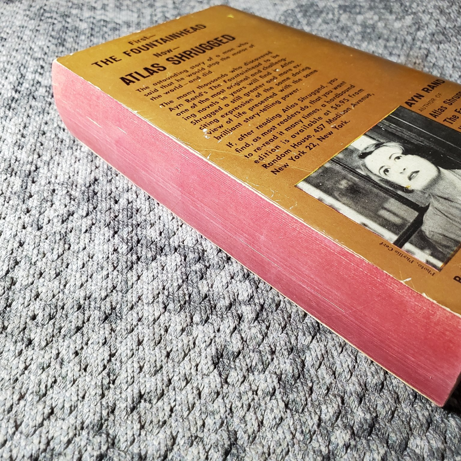 Atlas Shrugged Ayn Rand 1963 Thirteenth Printing Paperback Signet Book