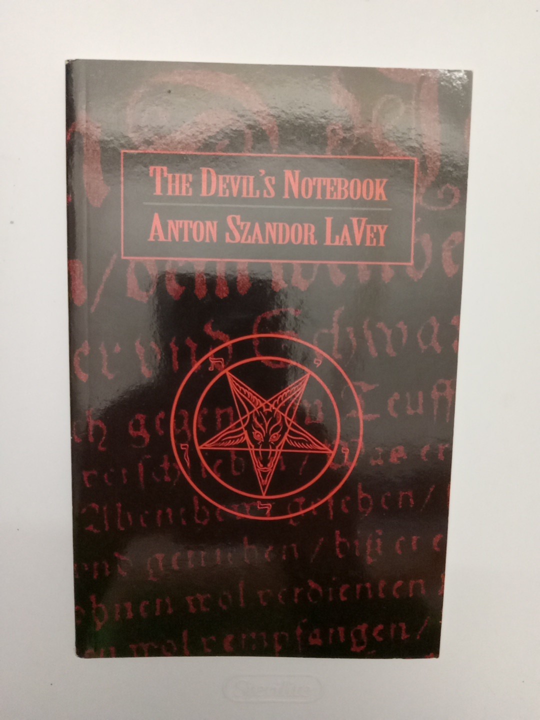 Devil’s Notebook by Anton Szandor LaVey (2000, Trade Paperback)