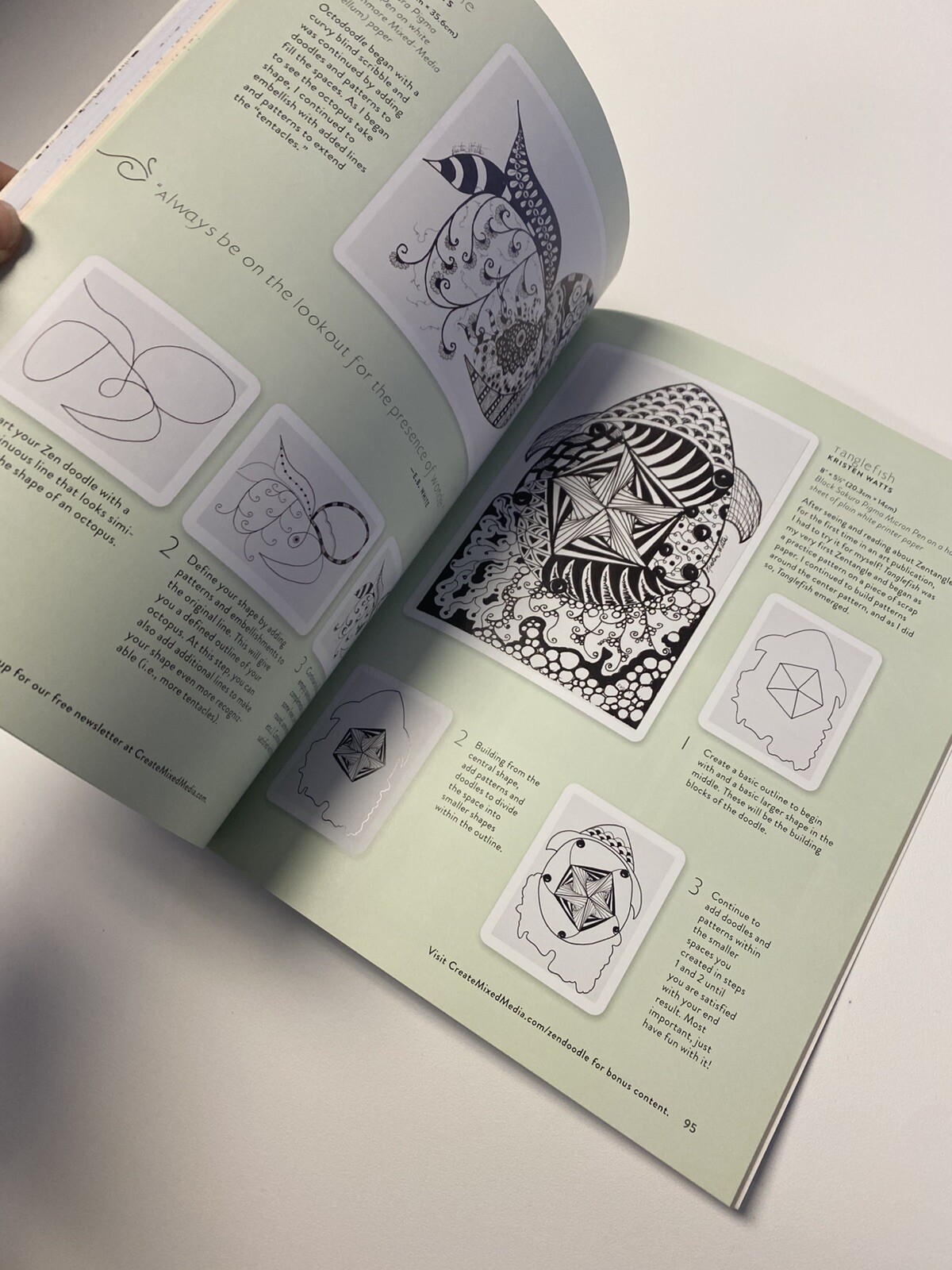 Zen Doodle : Tons of Tangles Paperback Tonia Jenny