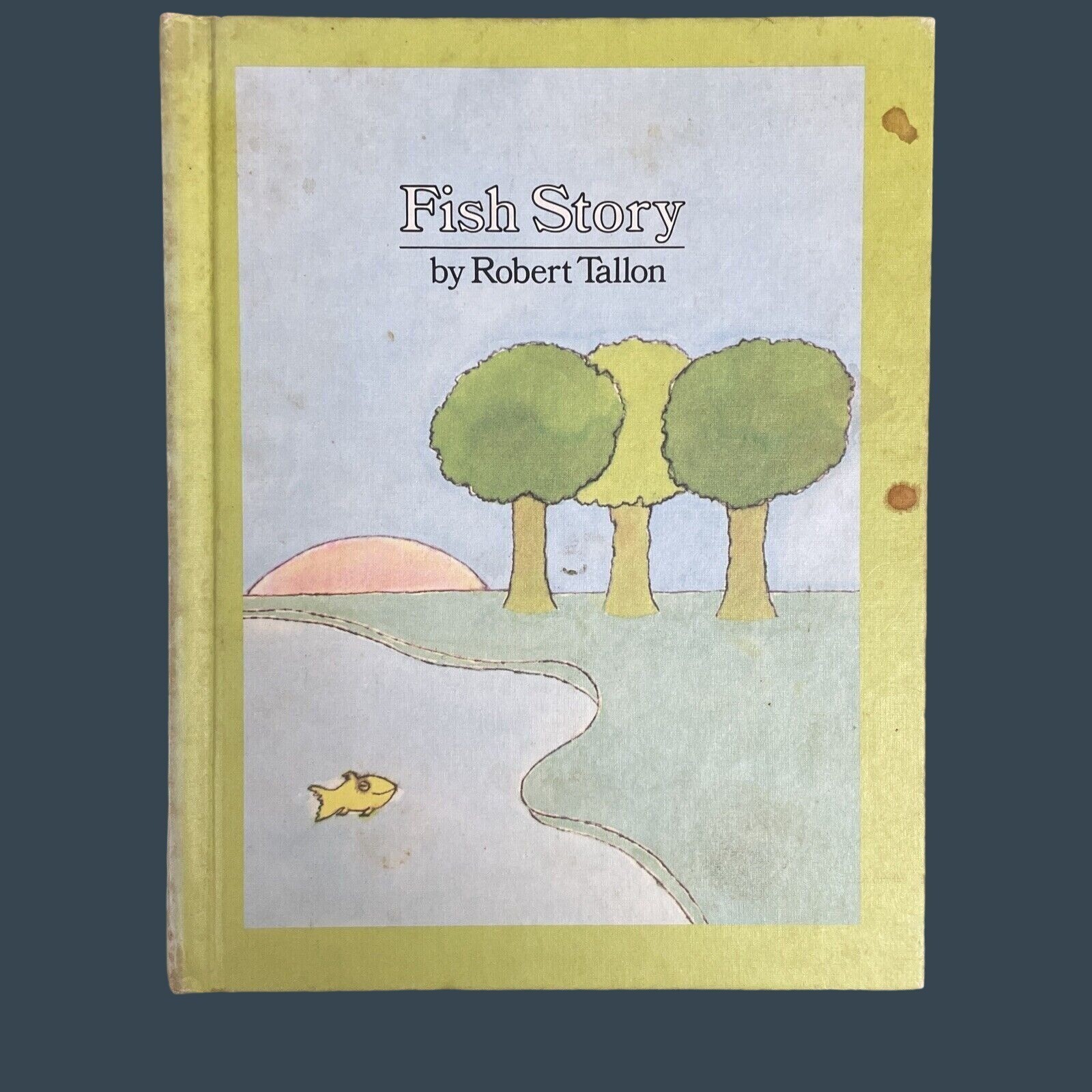 Fish Story by Robert Tallon Vintage 1977 Hardcover Book Parents Magazine Press