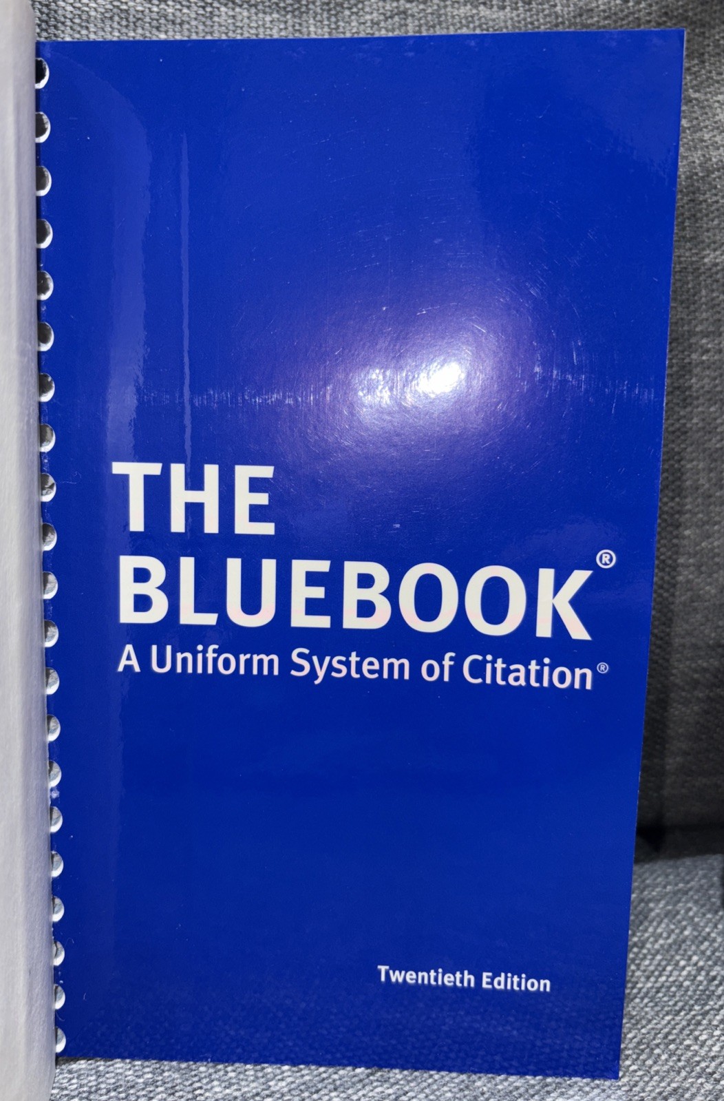The Bluebook: A Uniform System of Citation, 20th Edition Pristine — Hardcover
