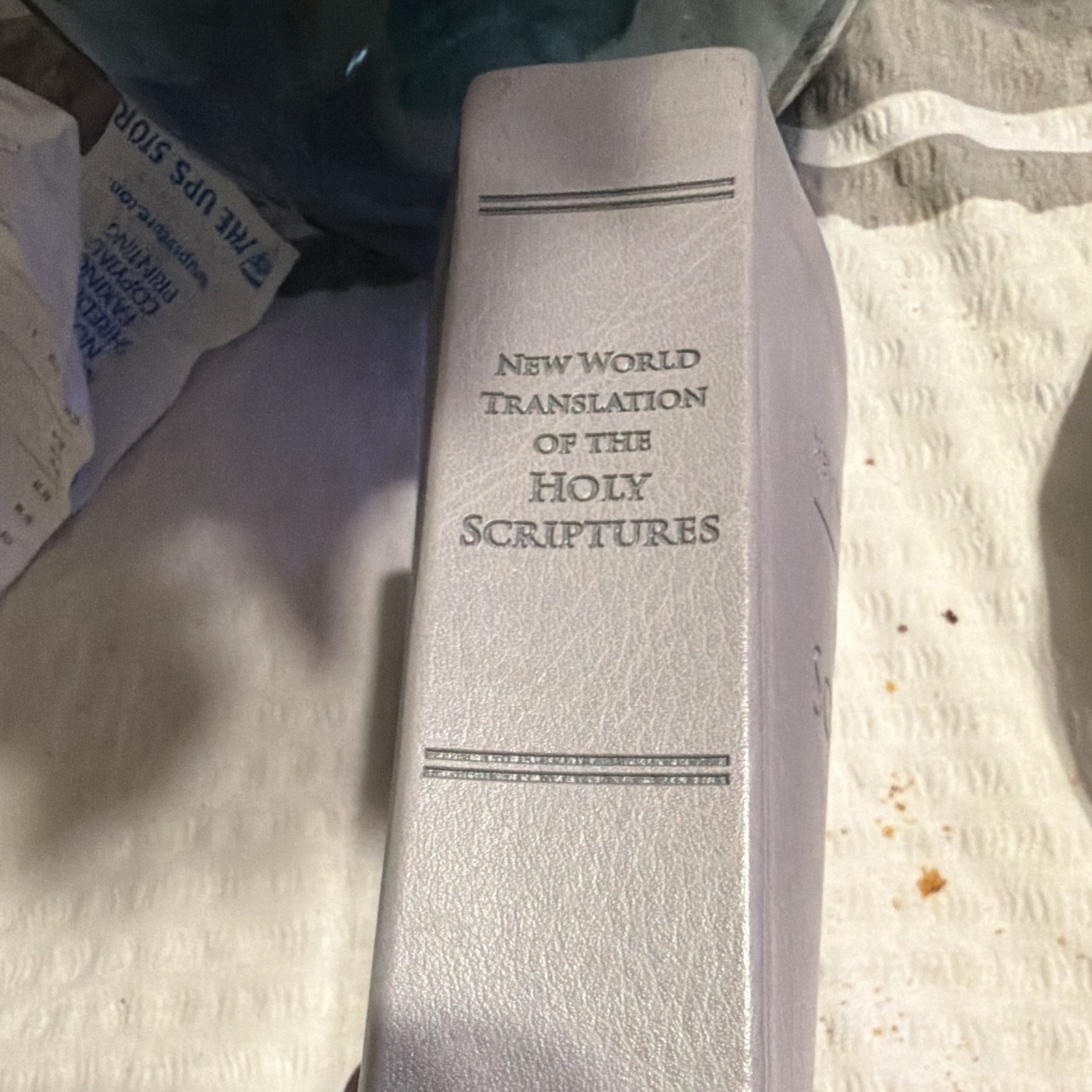 New World Translation of the Holy Scriptures English Faux Leather Bound Bible