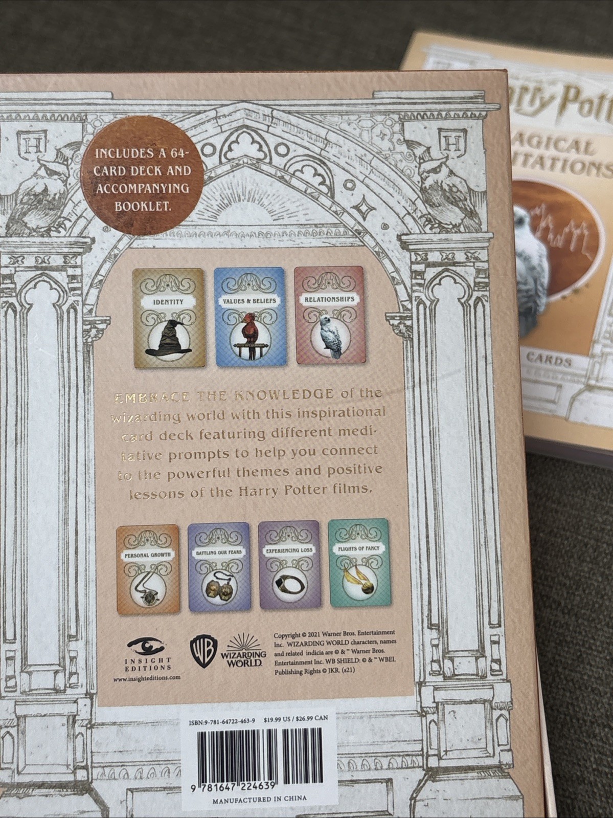 HARRY POTTER~ Magical Meditations: 64 Inspirational Cards *LIKE NEW*