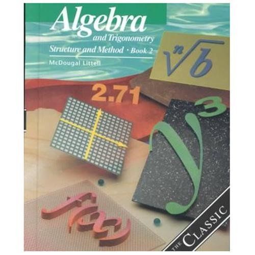 Algebra and Trigonometry: Structure and Method, Book