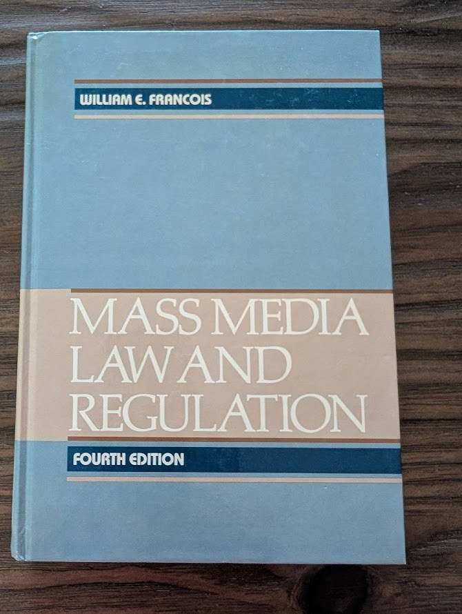 Mass Media Law and Regulation (HC, 1986)