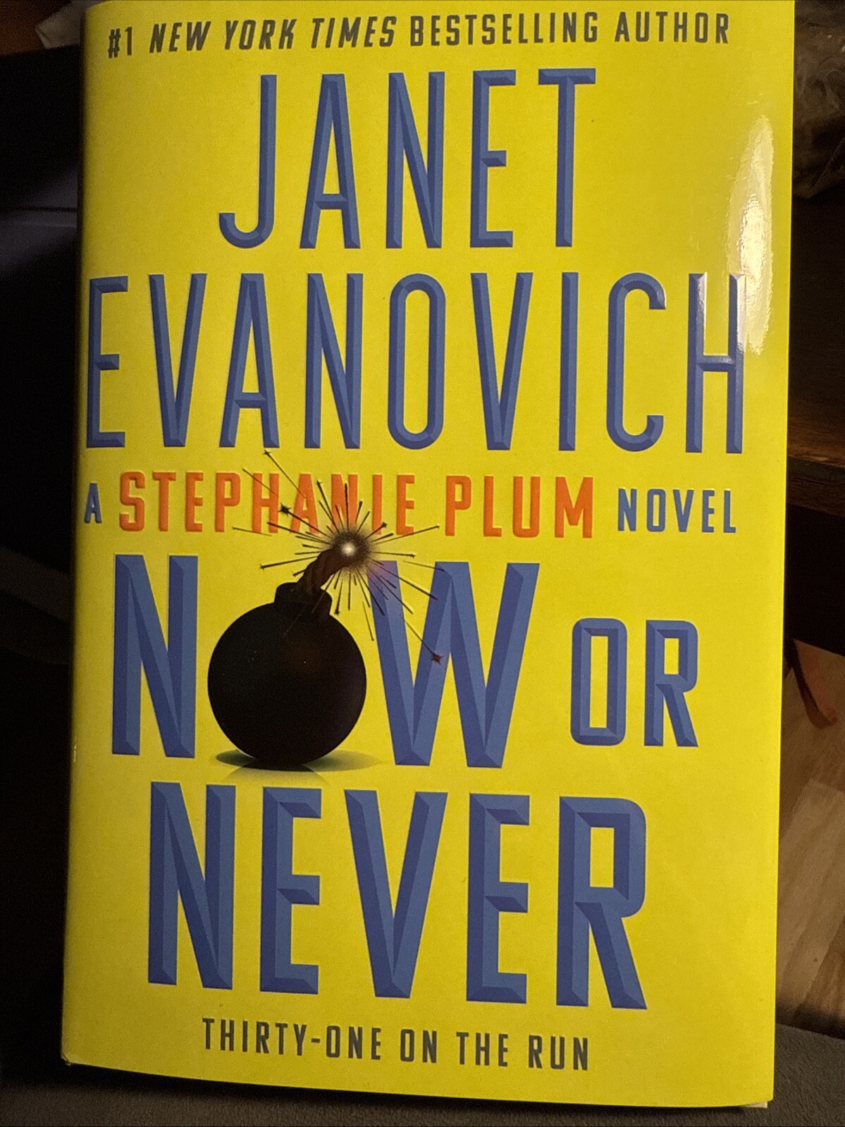 Stephanie Plum 31 1st Edition hardcover NOW OR NEVER Janet Evanovich