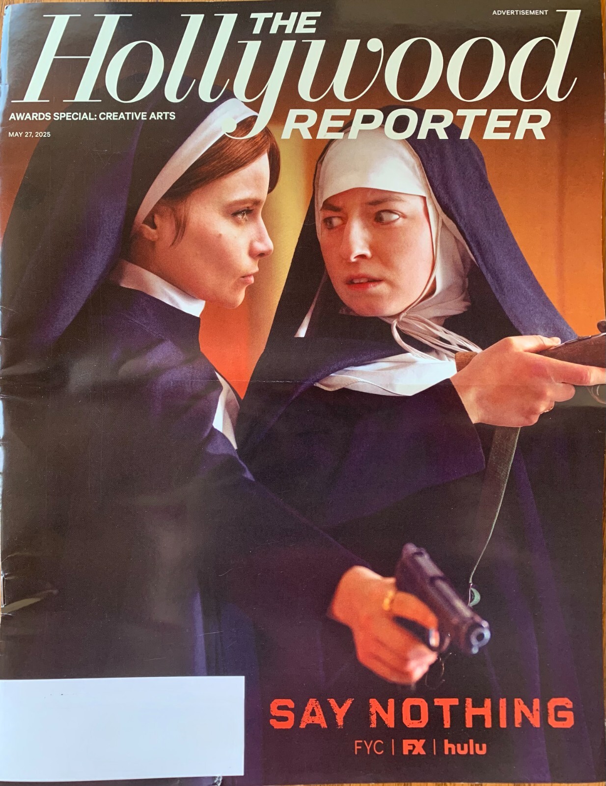 The Hollywood Reporter SAY NOTHING AWARDS SPECIAL CREATIVE ARTS May 27, 2025