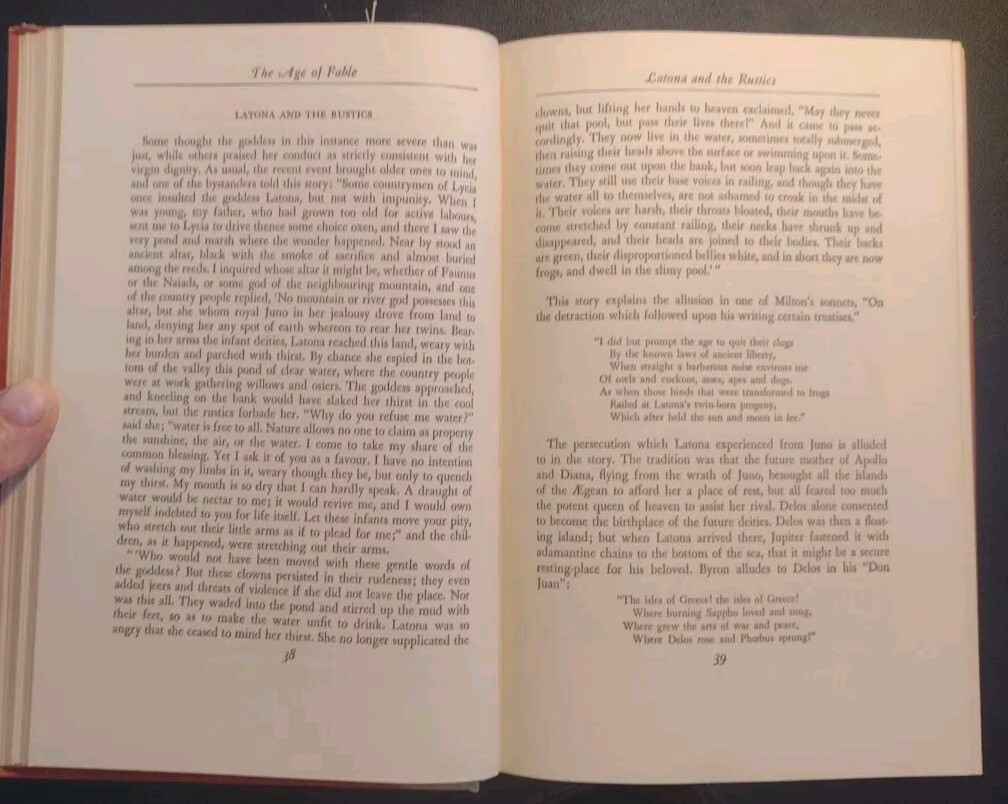 The Age Of Fable by Thomas Bulfinch