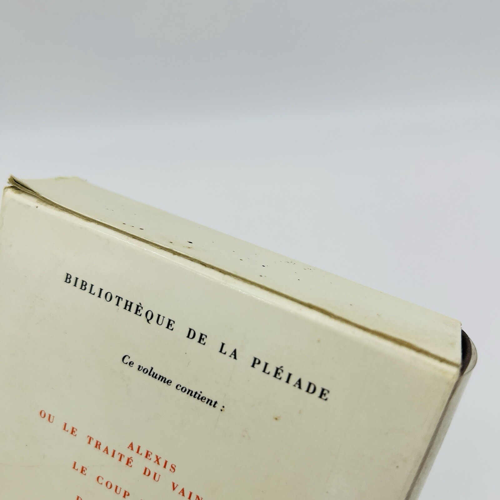 OEUVRES ROMANESQUES (FRENCH EDITION) BIBLIOTHEQUE DE LA By Marguerite Yourcenar