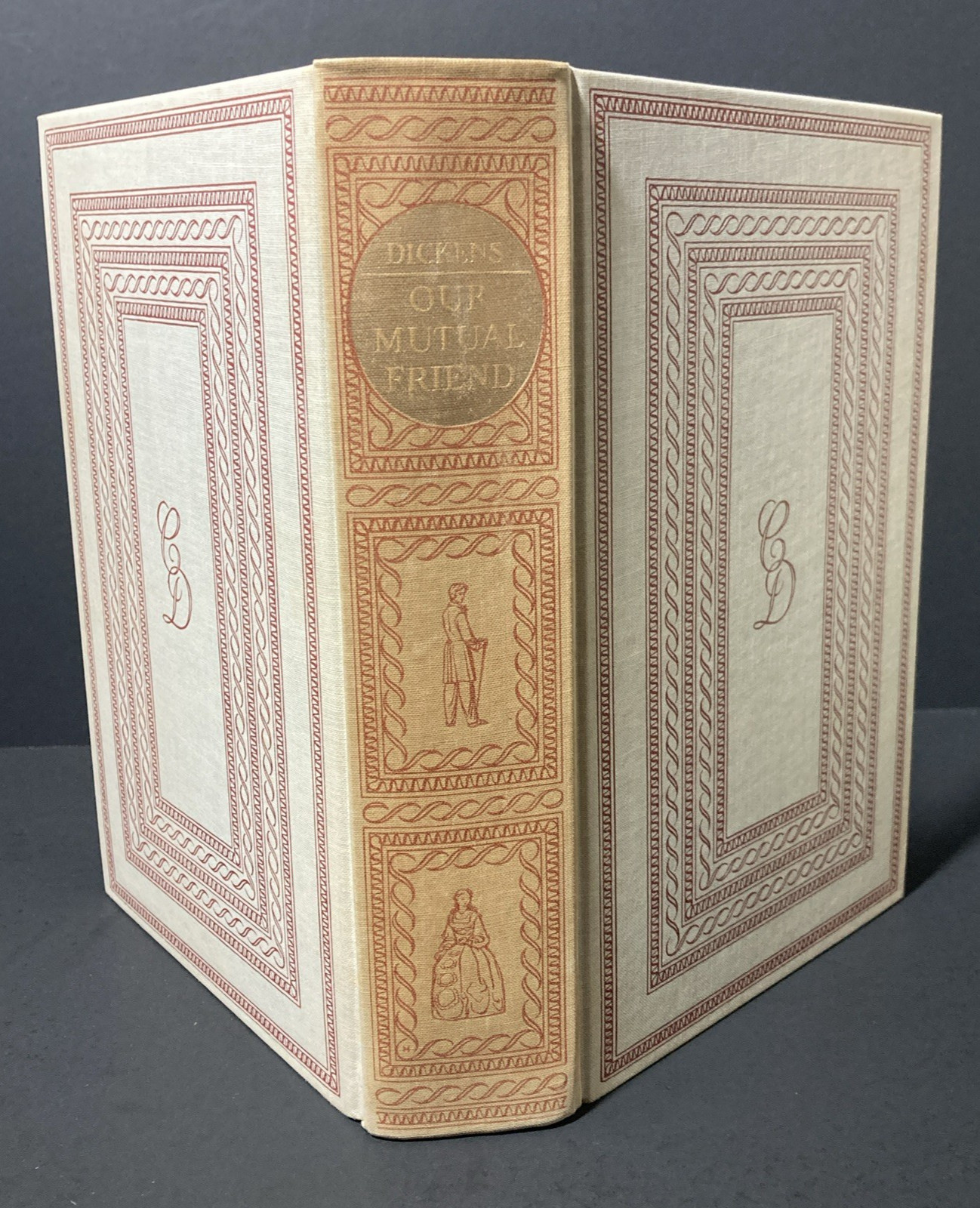 Lot of 9 VTG Heritage Press Illustrated Works of CHARLES DICKENS w/Slipcases