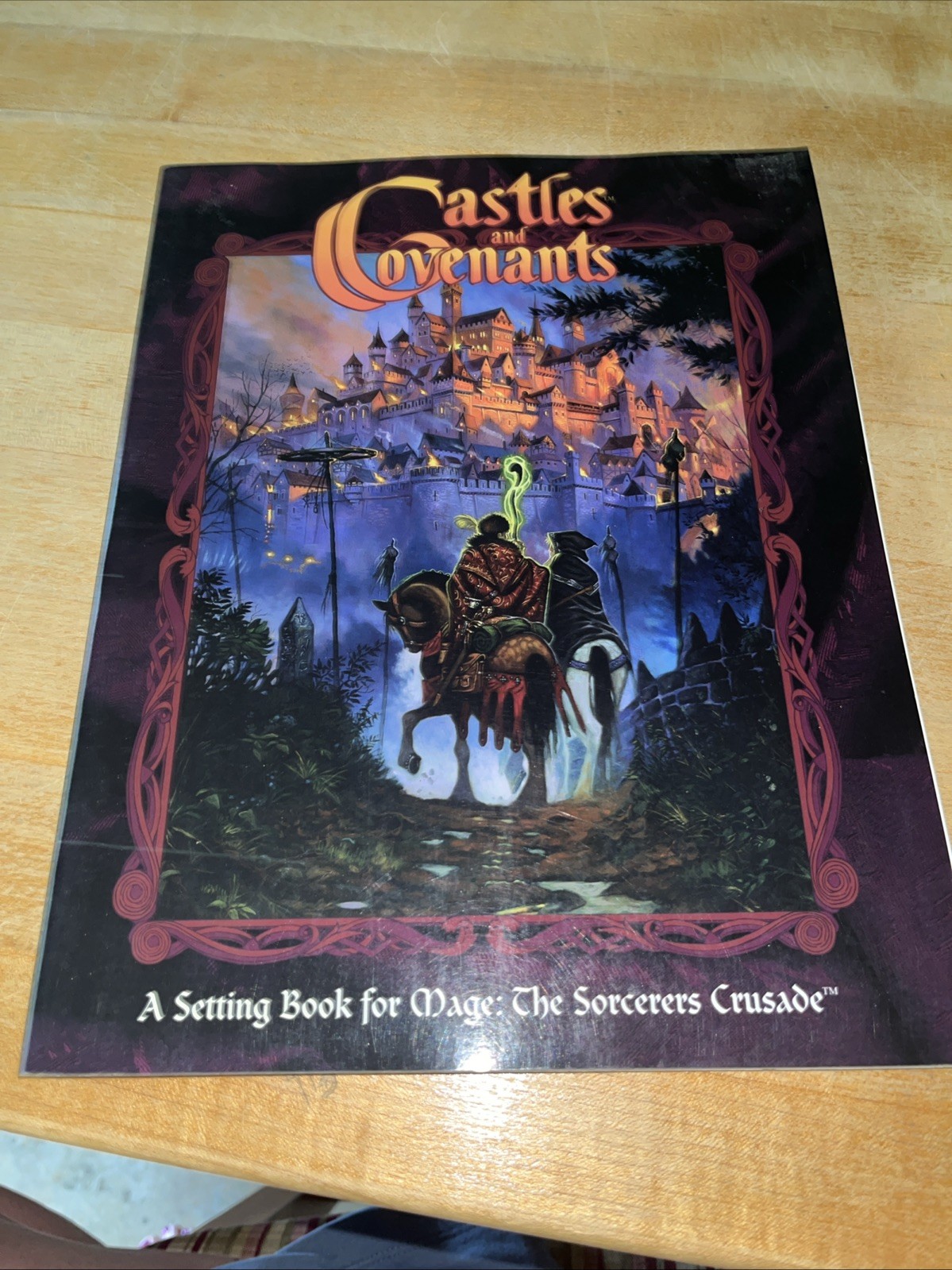 CASTLES AND COVENANTS MAGE: THE SORCERERS CRUSADE SETTING BOOK 1998 WW4803