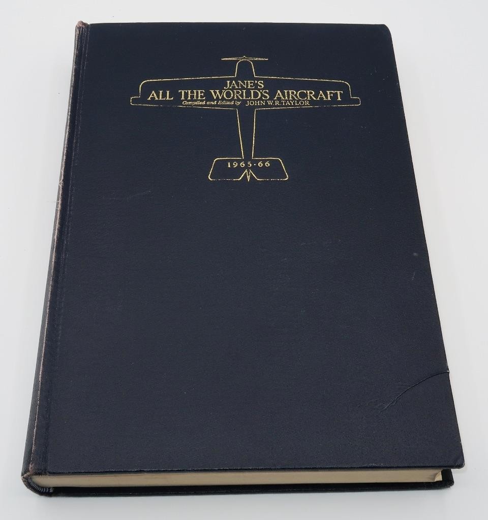Jane’s All the World’s Aircraft, 1965-1966 by John W.R. Taylor (Hardcover)
