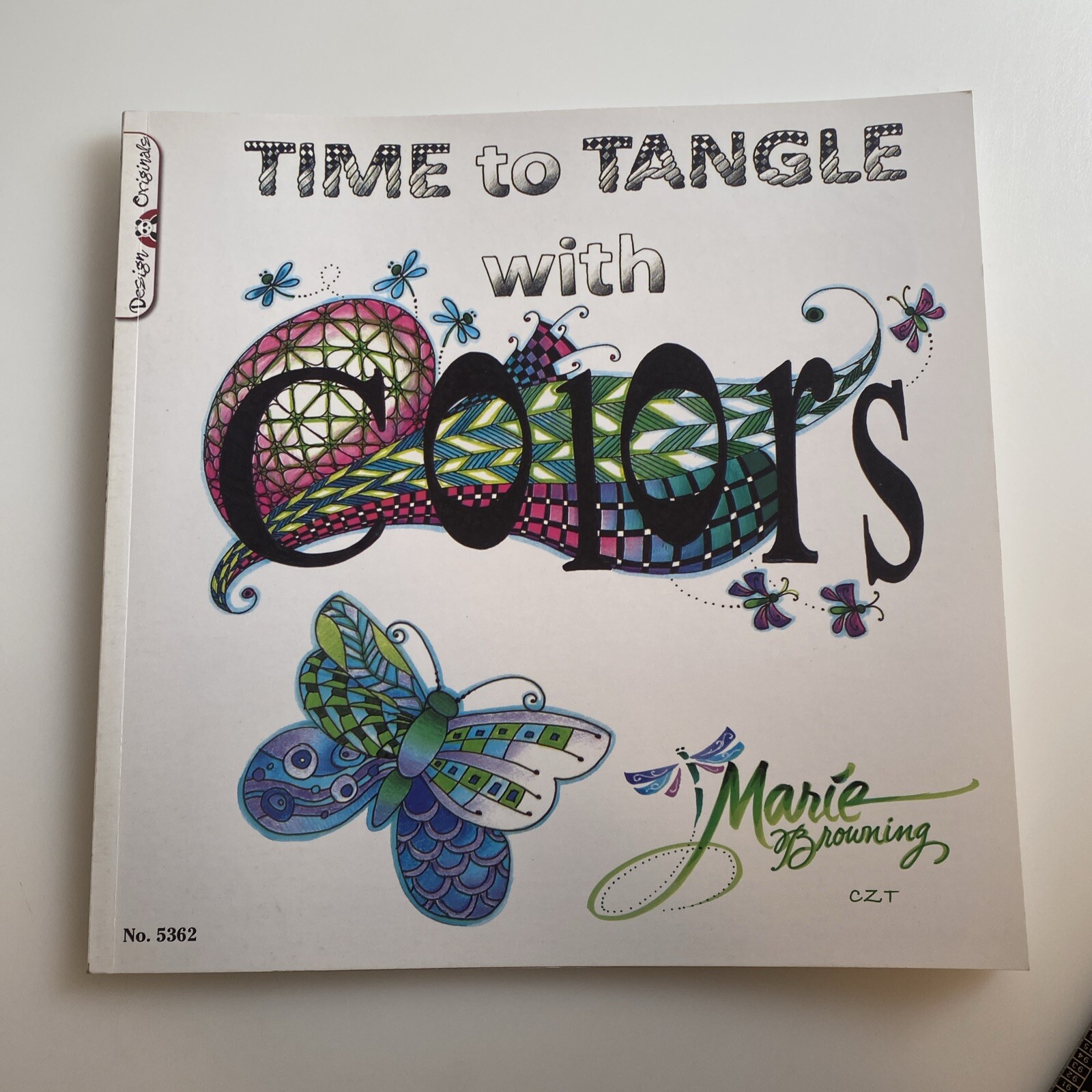 TIME to TANGLE With Colors by Marie Browning ab3