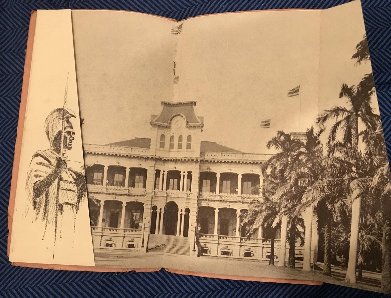 1936 Booklet: The Story Of Iolani Palace, by Andrew Farrell. 52 Pages. Hawaii