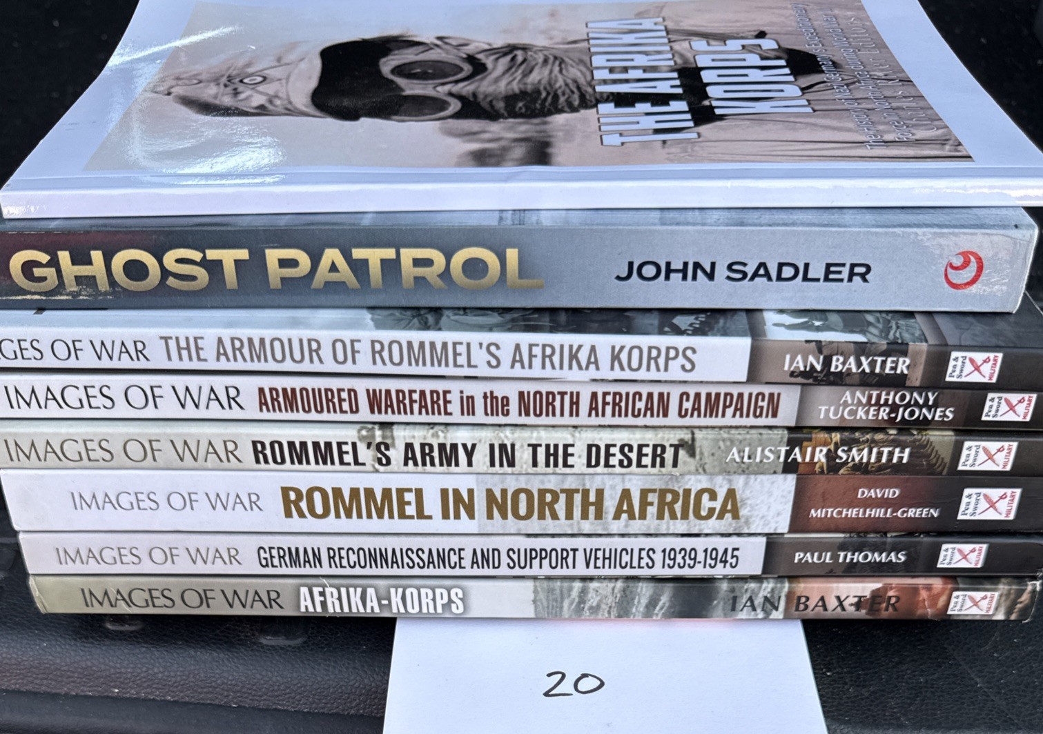 WWII Germany PB Books Lot Of 8 TANKS Afrika WW2 Rommel Afrikakorps Hitler 20