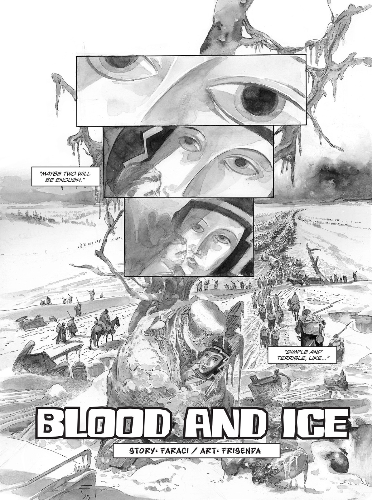 Blood & Ice (2024 Hardcover), Feraci, Frisenda, Di Gennaro