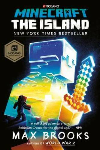 Minecraft: The Island: An Official Minecraft Novel — Paperback — GOOD