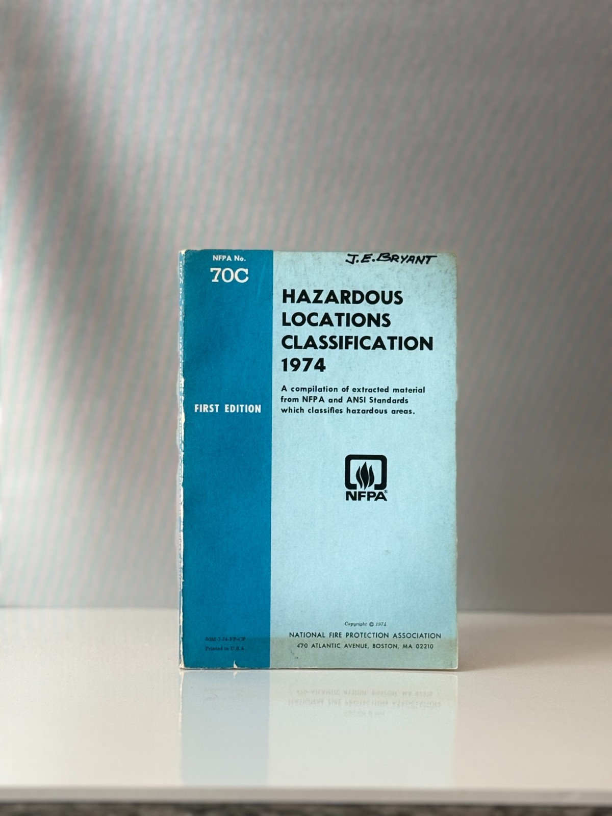 RARE No 70C Hazardous Locations Classification 1974 1st ed NFPA ANSI Standards