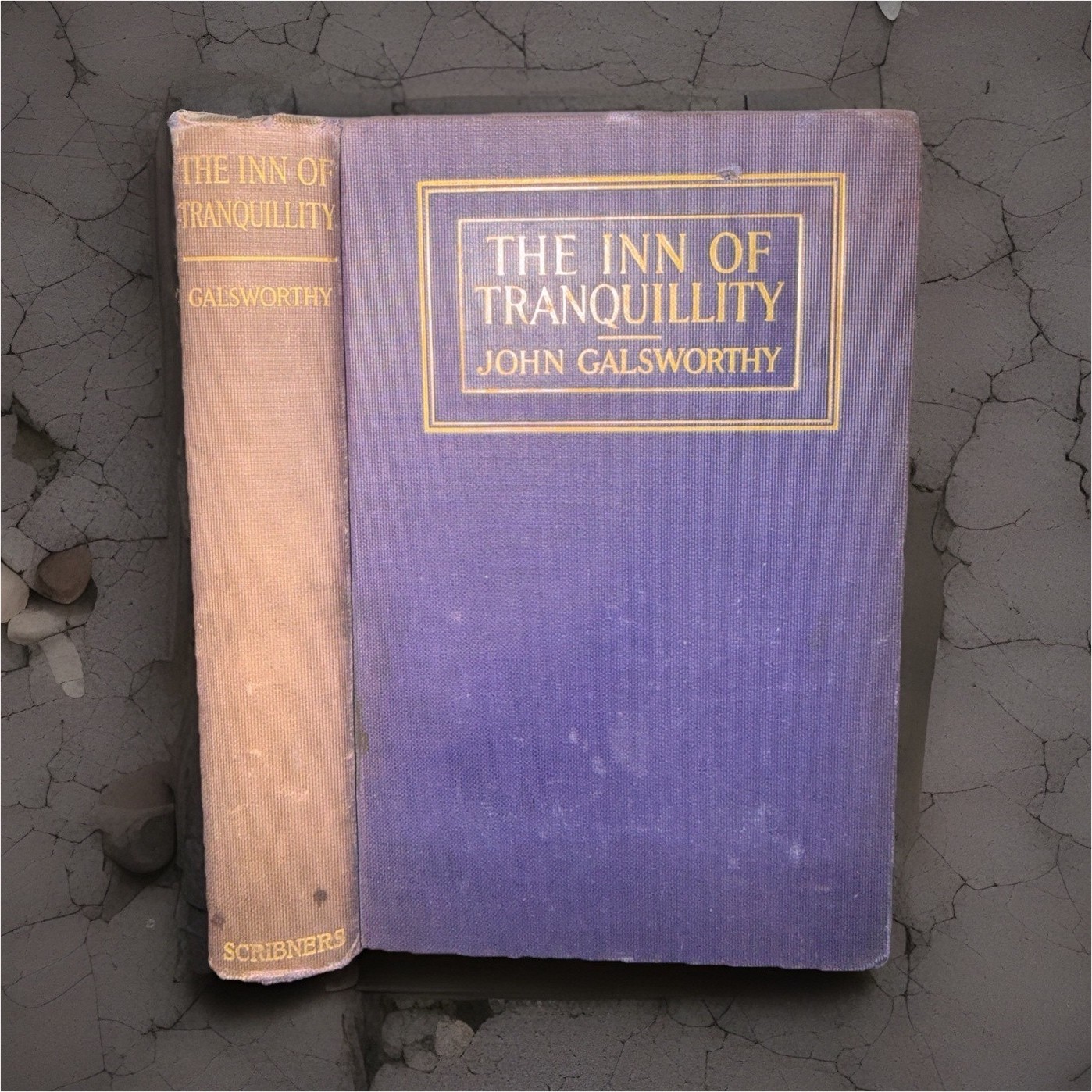 1913 The Inn of Tranquillity John Galsworthy Early Scribner Edition Nobel Prize