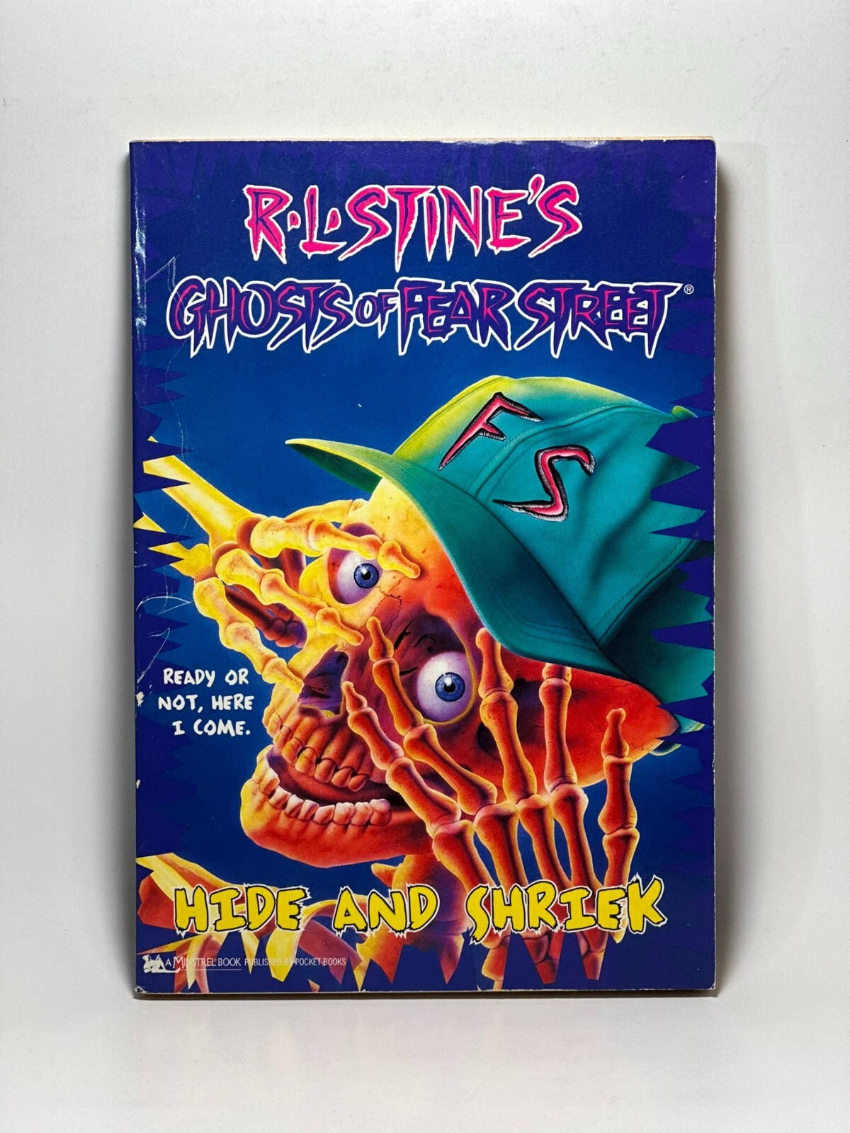 7th Edition #1 Hide and Shriek Ghosts of Fear Street R.L. Stine Vintage 1995