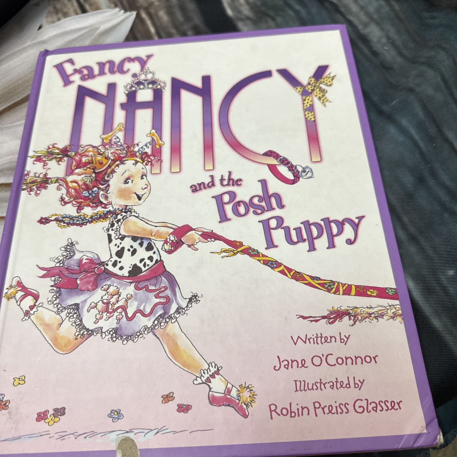 VTG 1st Edition Fancy Nancy And The Posh Puppy HARDCOVER BOOK 11.25” J O’Connor