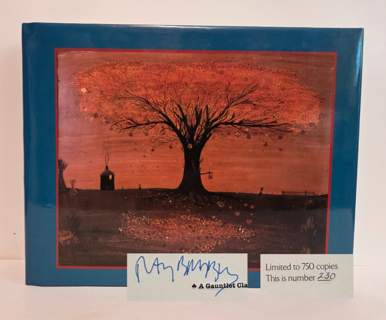 Ray Bradbury The Halloween Tree Signed Limited Edition Gauntlet HC 2005 #230/750