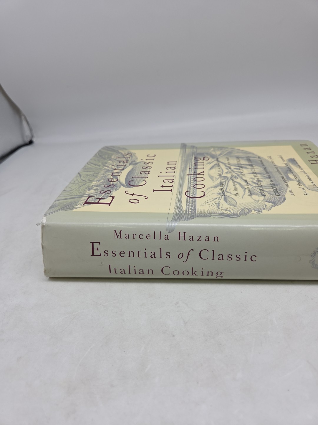 Marcella Hazan Essentials of Classic Italian Cooking (2000, LATER PRINT, HCDJ)