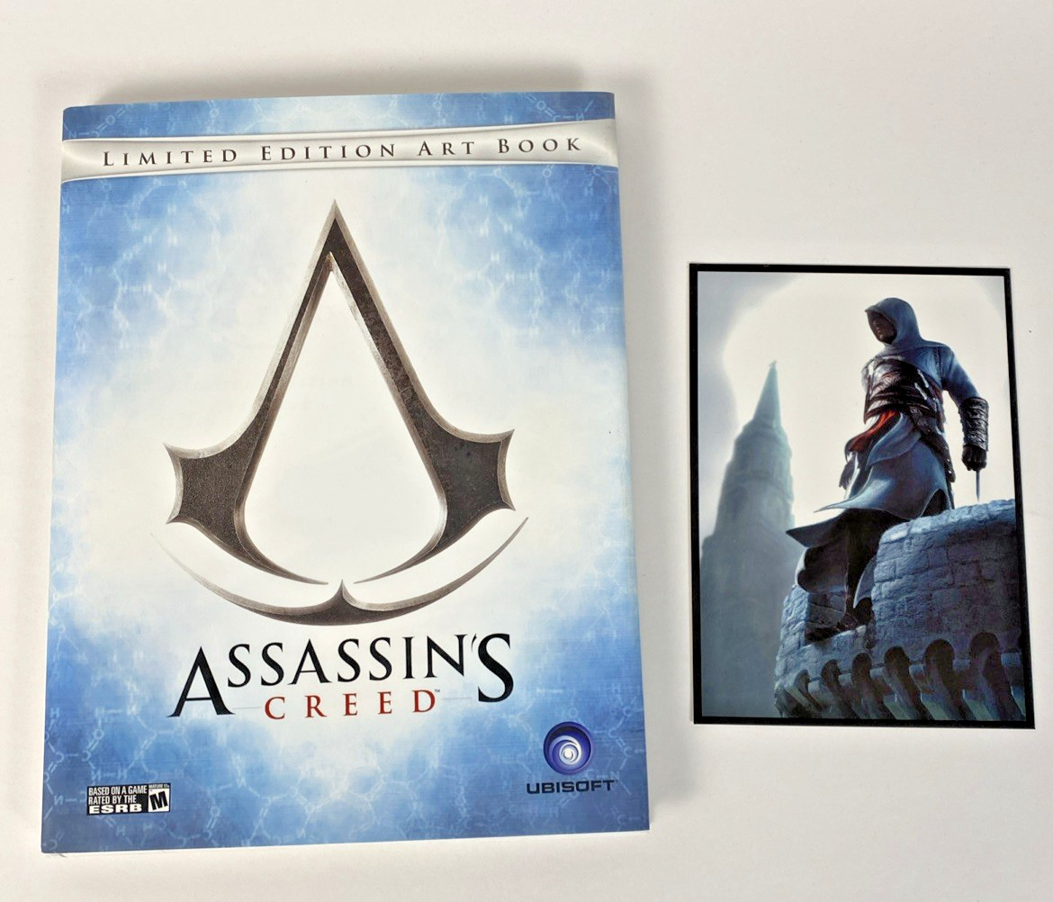 Assassin’s Creed Limited Edition Art Book Hardback Slipcover Lithograph 2007