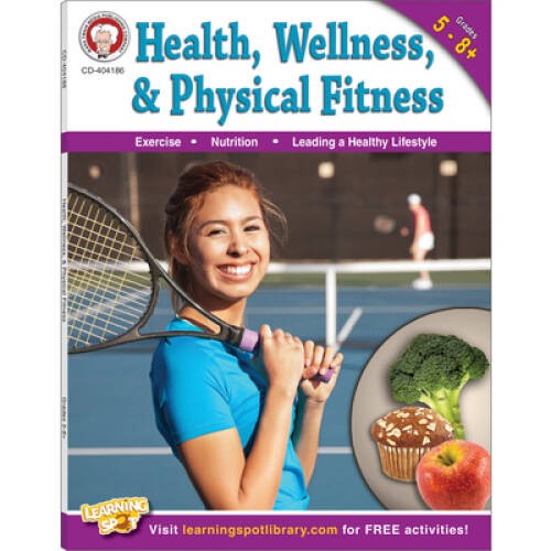 Health, Wellness, and Physical Fitness, Grades 5 — 8 — Paperback — VERY GOOD