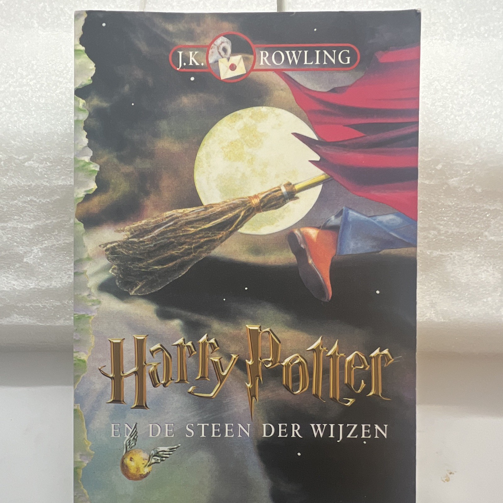 J.K. Rowling Harry Potter en de Steen der Wijzen 1998 Illustrated PB De Harmonie