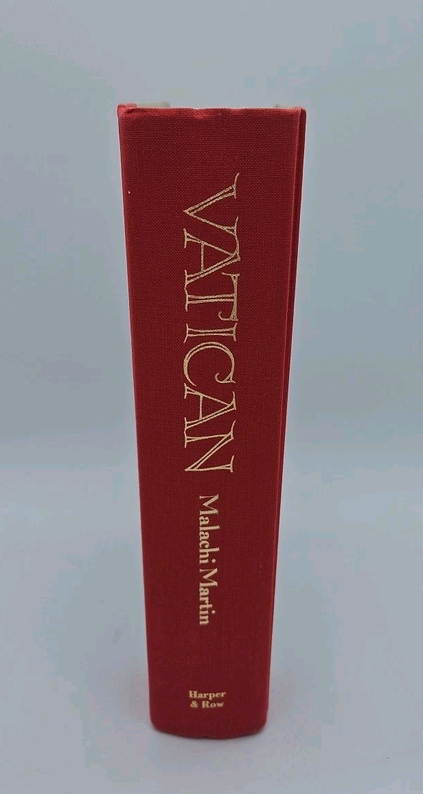 Vatican by Malachi Martin 1986 First Edition Hardcover
