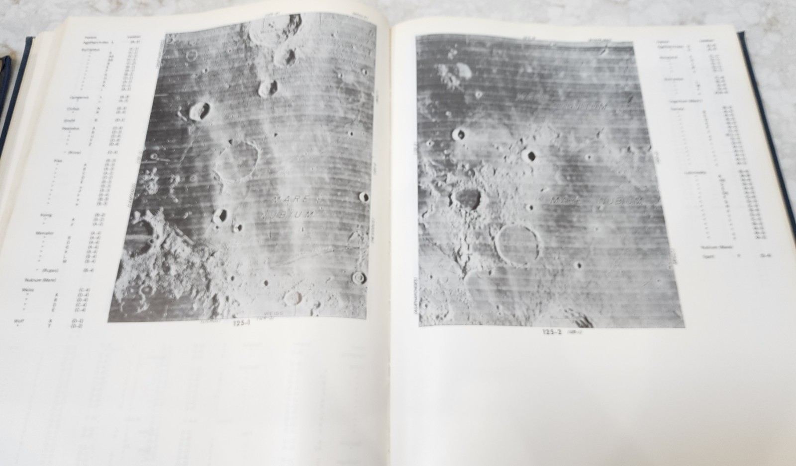 Atlas and Gazetteer of the Near Side of the Moon (NASA SP-241) Hardcover 1971