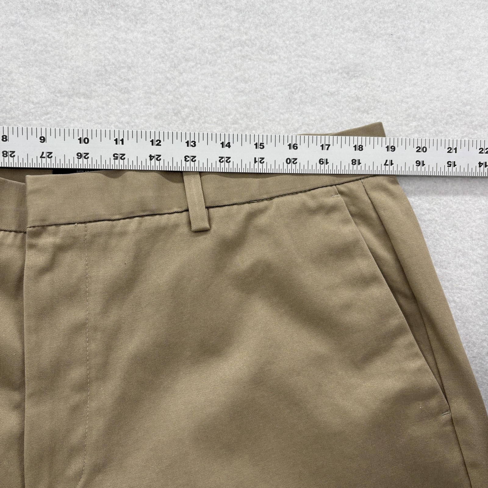 Dockers Signature Khaki Chino Pants Mens 38×30 Tan D3 Classic Fit Flat Front NWT