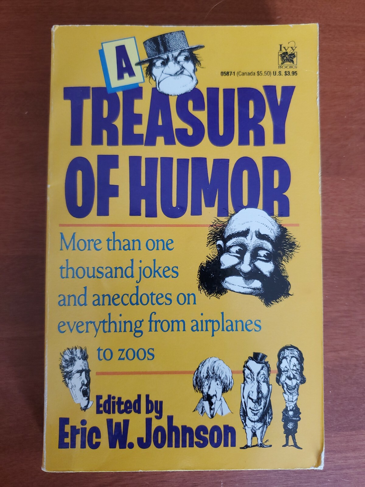 A Treasury of Humor ed. Eric W Johnson — Paperback
