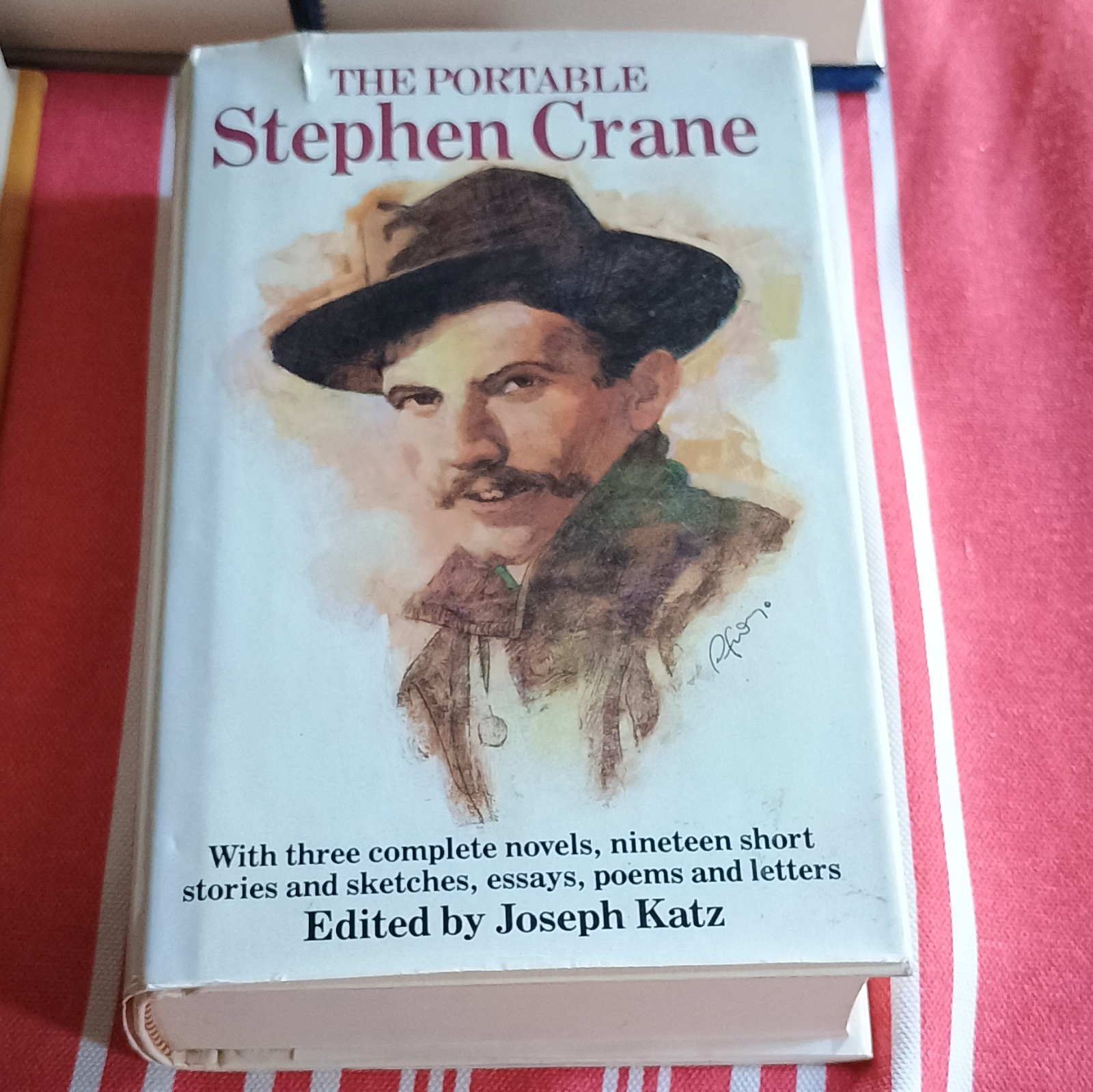 Viking Portable Lot HCDJ Steinbeck Faulkner Melville Parker Crane 1980s