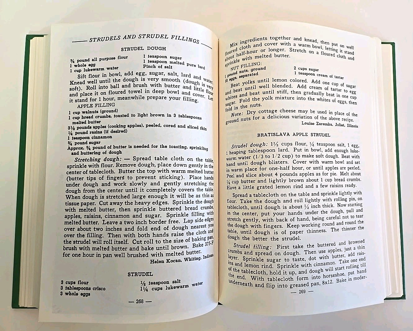 60th Anniversary Slovak American Cookbook 1952 Hardcover 22nd Ed-Awesome VtgCond