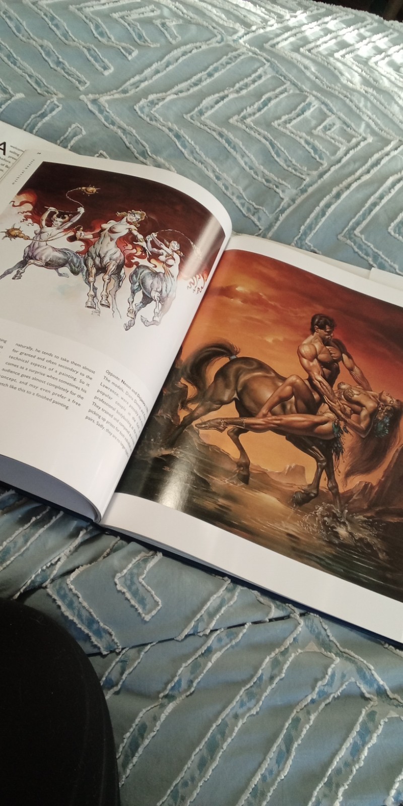 Dreams: The Art of Boris Vallejo Hardcover Illustrated Art Book by Boris Vallejo