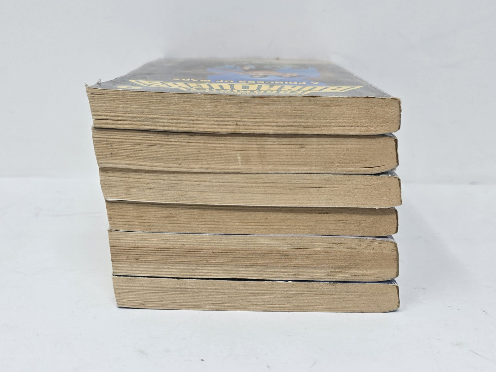 The Martian Tales of Edgar Rice Burroughs 1-6 Lot , Del Ray Paperback, 1979