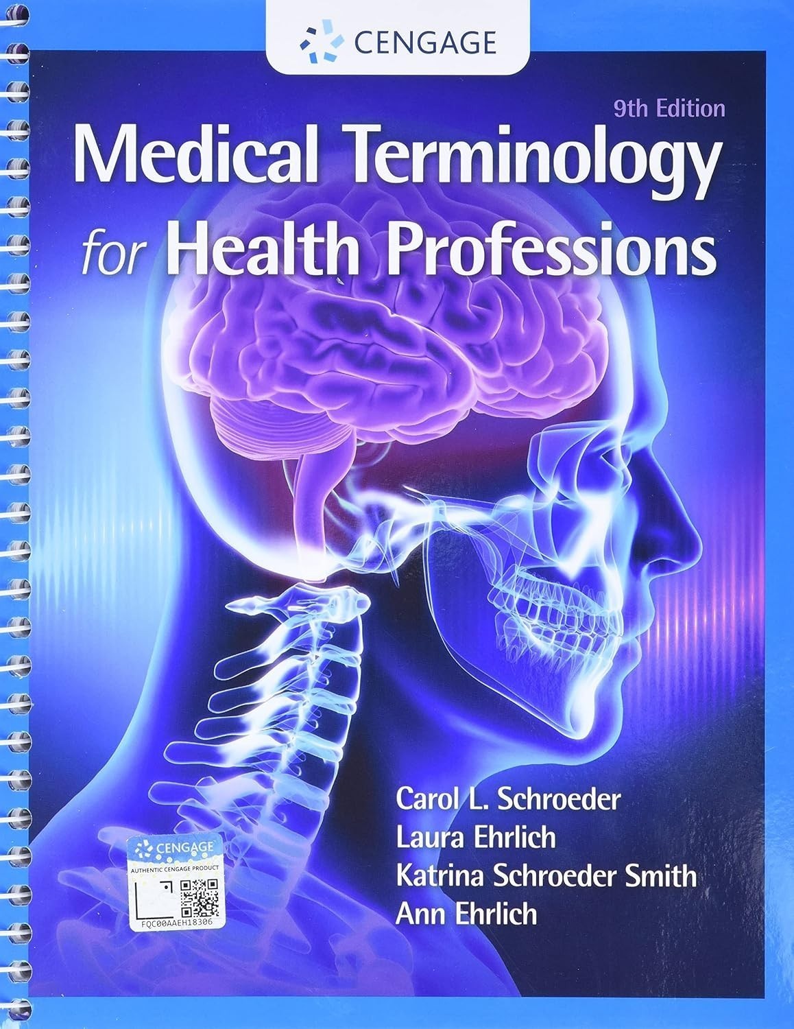 Medical Terminology for Health Professions Spiral bound Ninth Edition m578