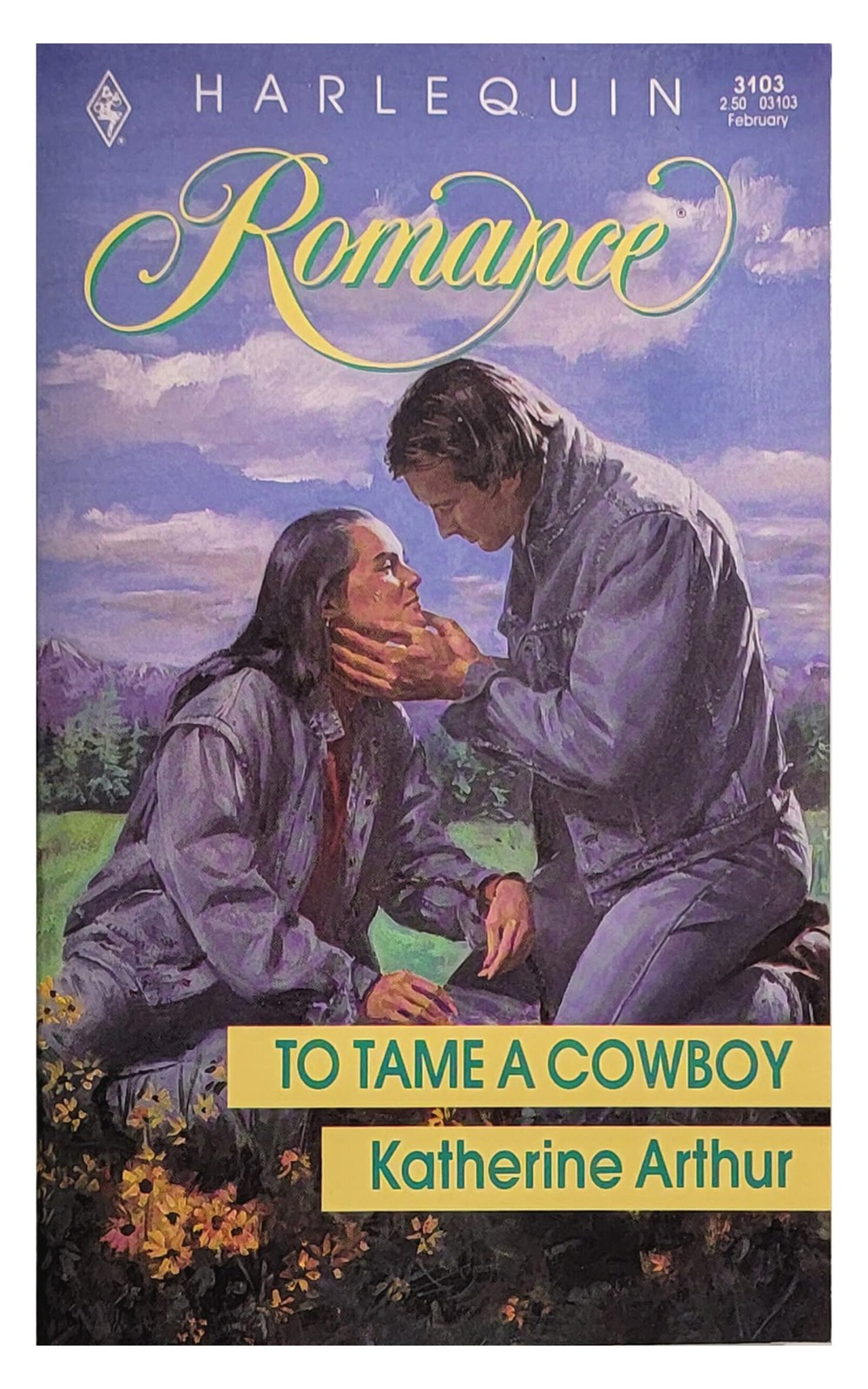 To Tame A Cowboy — Katherine Arthur — Good — See condition notes