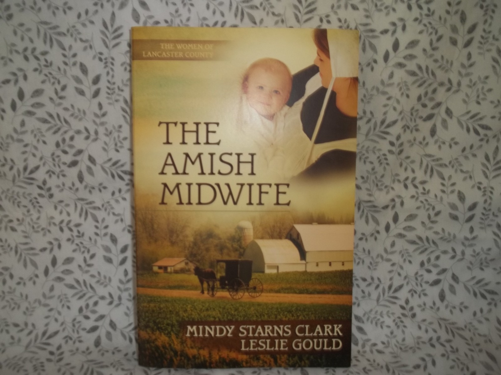 Lot 282 — The Amish Midwife by Mindy Clark & Leslie Gould — pb book — romance