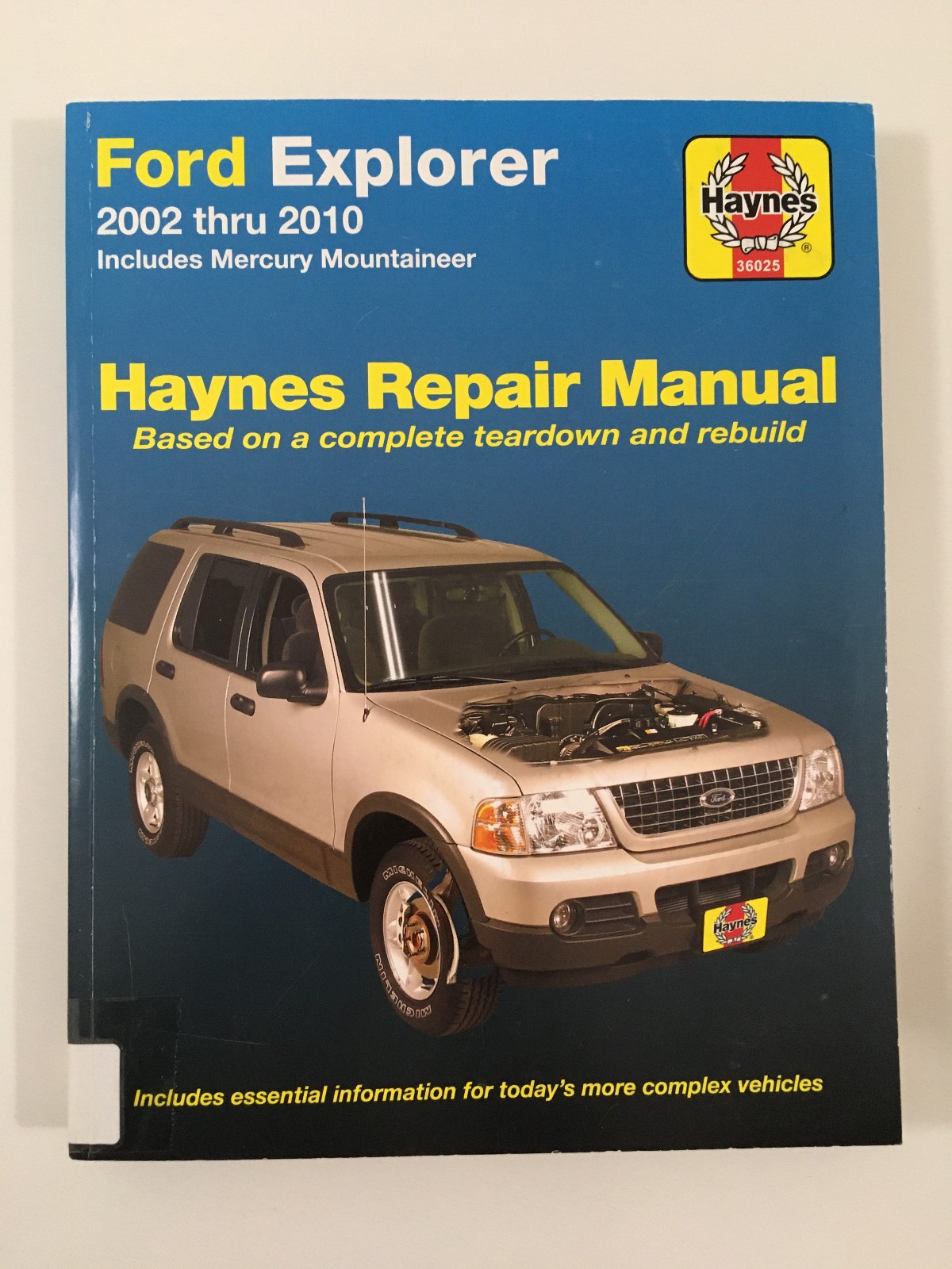 Haynes Auto and Motorcycle Repair Manuals — Ex Library, Clean, VG