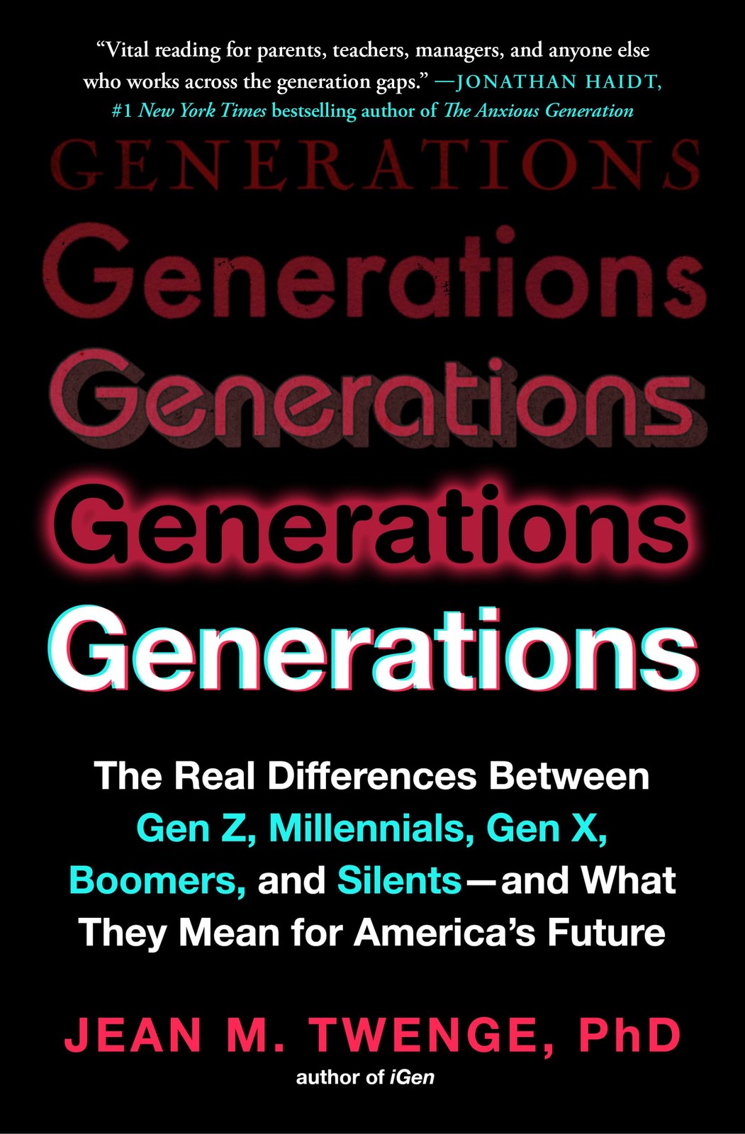 Generations by Jean M. Twenge PhD