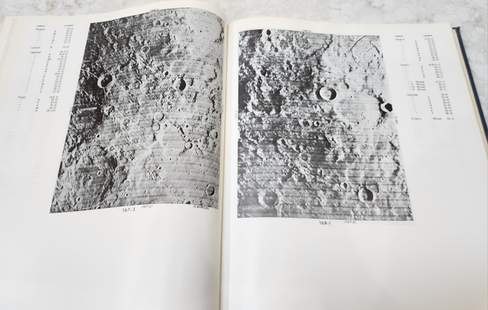 Atlas and Gazetteer of the Near Side of the Moon (NASA SP-241) Hardcover 1971