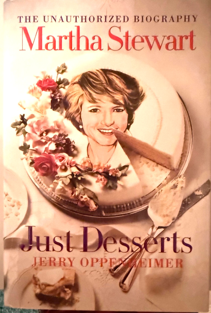 Martha Stewart: the Unauthorized Biography Jerry Oppenheimer 1st Edition REDUCED