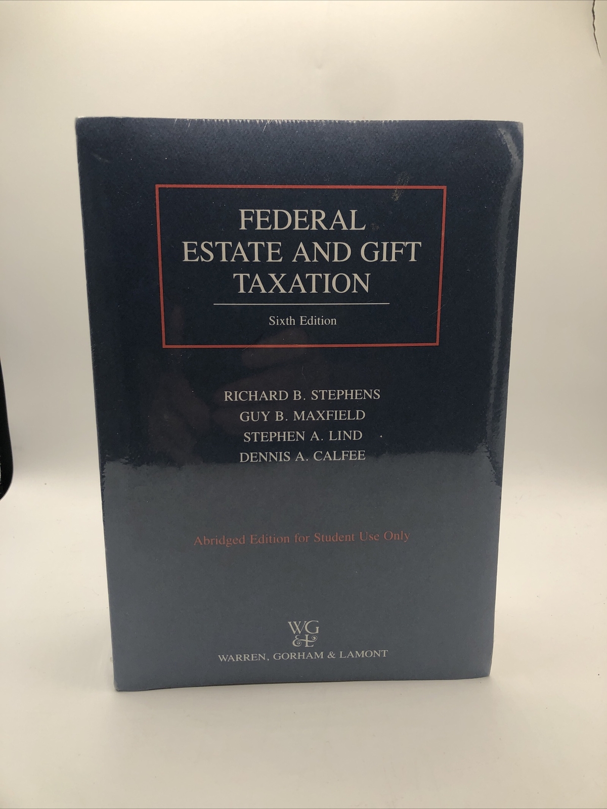 Federal Estate and Gift Taxation 6th Edition Abridged & Supplement- NEW