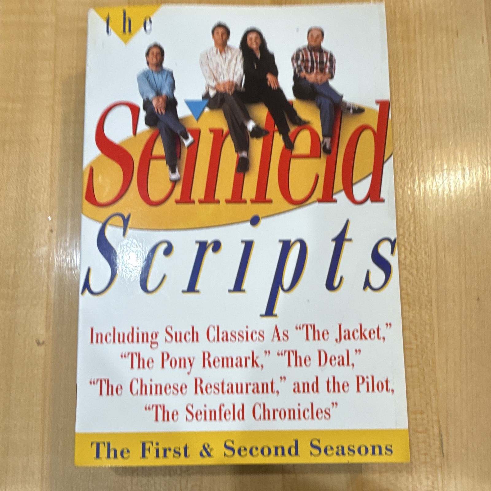 Larry David & Jerry Seinfeld Seinfeld Scripts Seasons 1-2 PB Illus